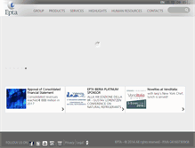 Tablet Screenshot of eptarefrigeration.com